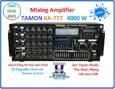 + Mixing Amplifier TAMON KA-777 (4000 W)